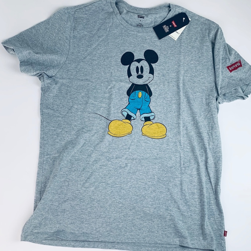 Levi’s X Disney Mickey Mouse Collaboration Tee NWT